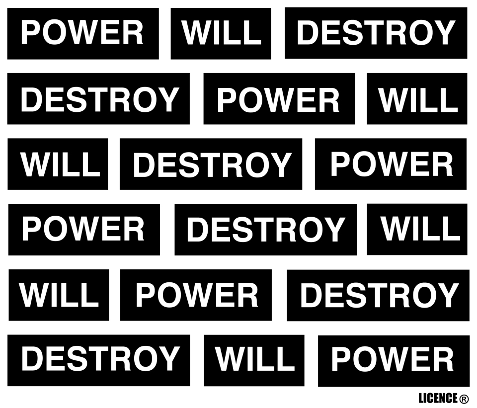 power will destroy